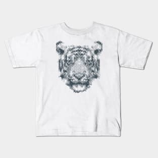 Kumiko Tiger Animal Portrait Kids T-Shirt